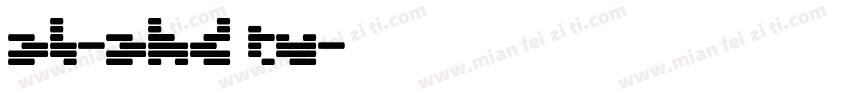 AL-AHD TV字体转换